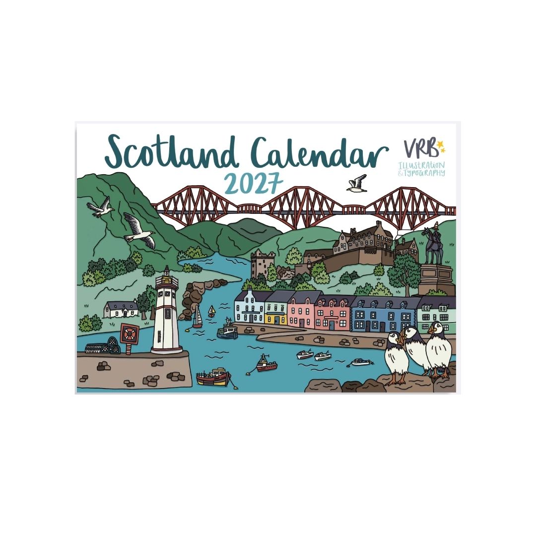 2027 Scotland Calendar Limited Edition