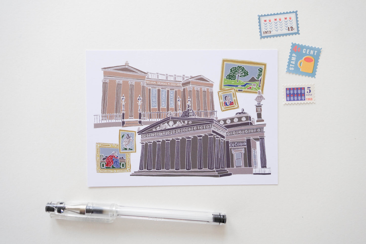 National Galleries Postcard