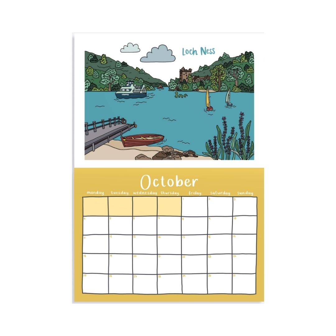 2027 Scotland Calendar Limited Edition