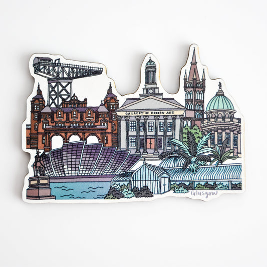 Glasgow Landmarks Magnet