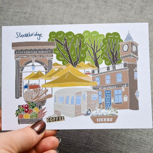 Stockbridge Greetings Card