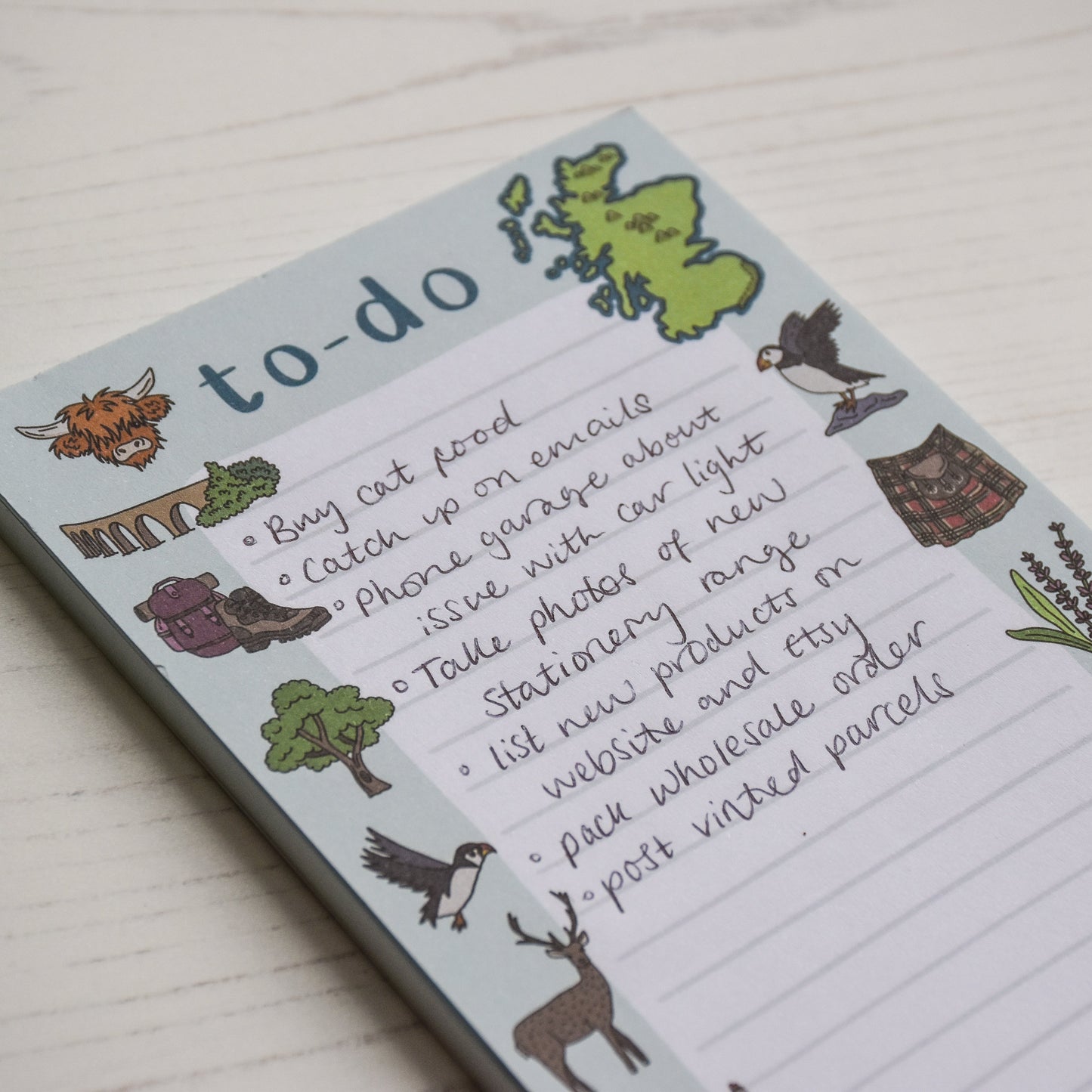 Scotland Listpad