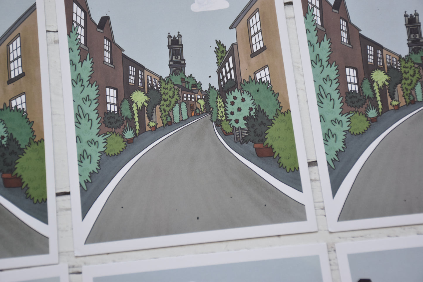Circus Lane Postcard