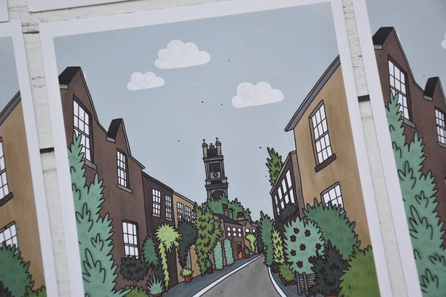 Circus Lane Postcard
