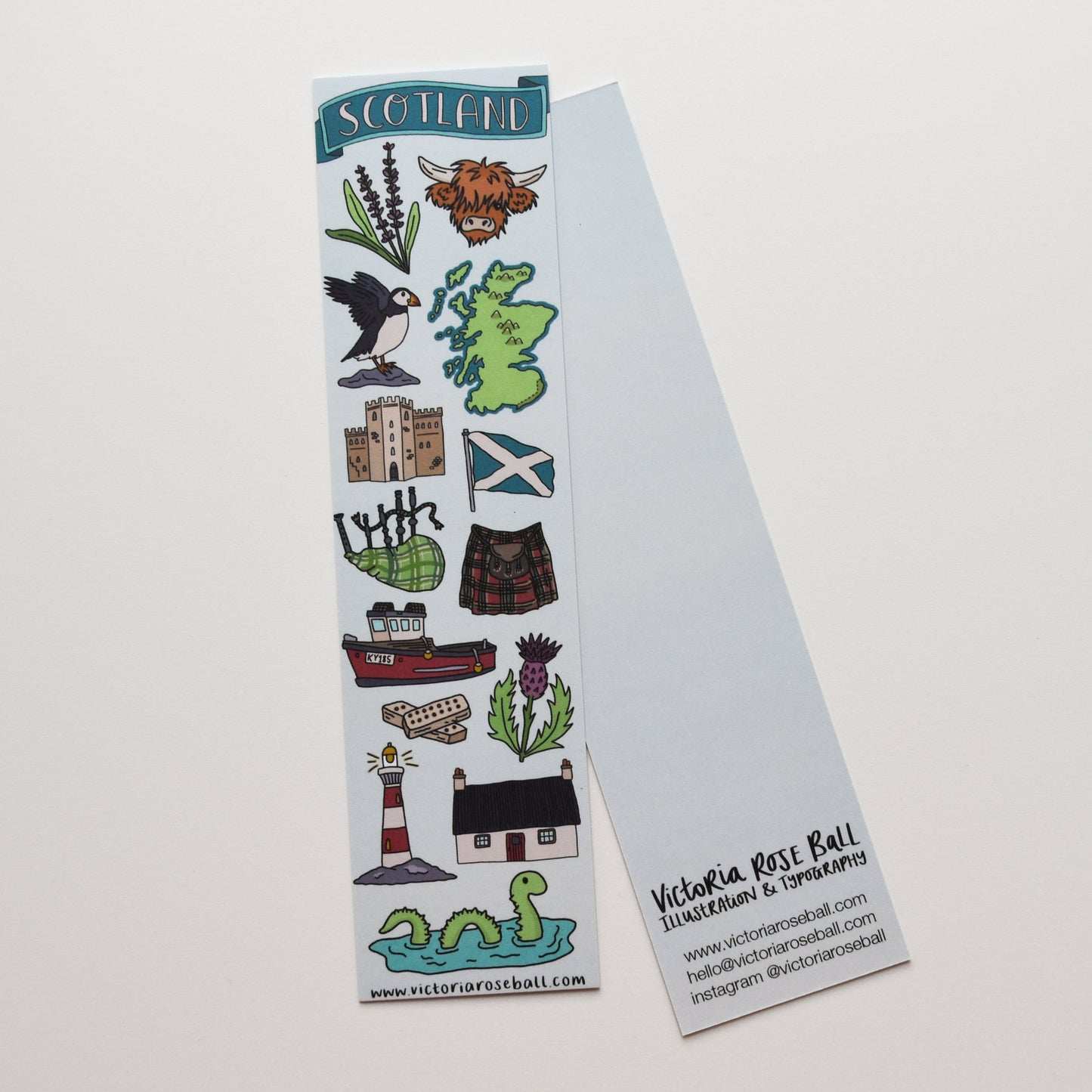 Scotland Bookmark