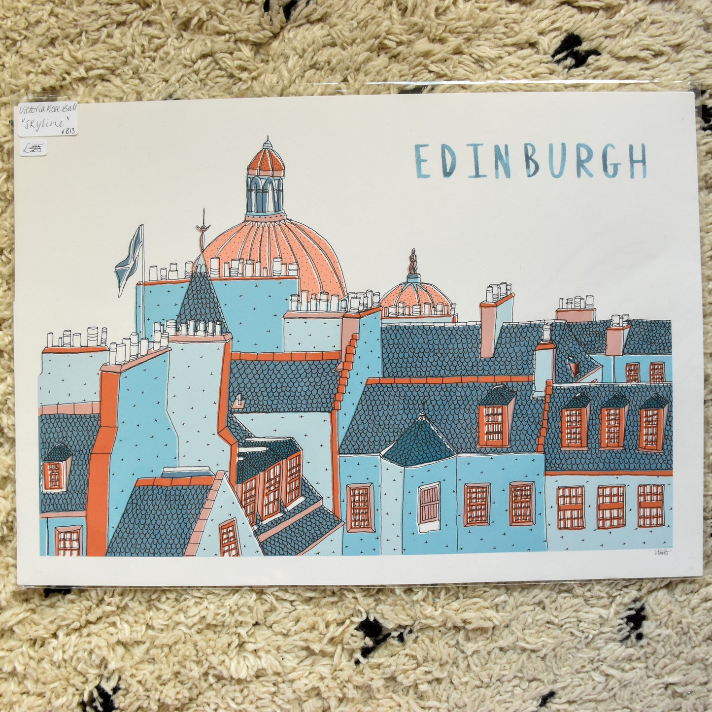 Edinburgh Skyline Print