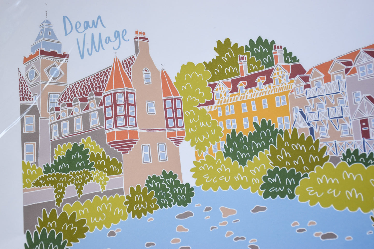 Dean Village, Edinburgh Print