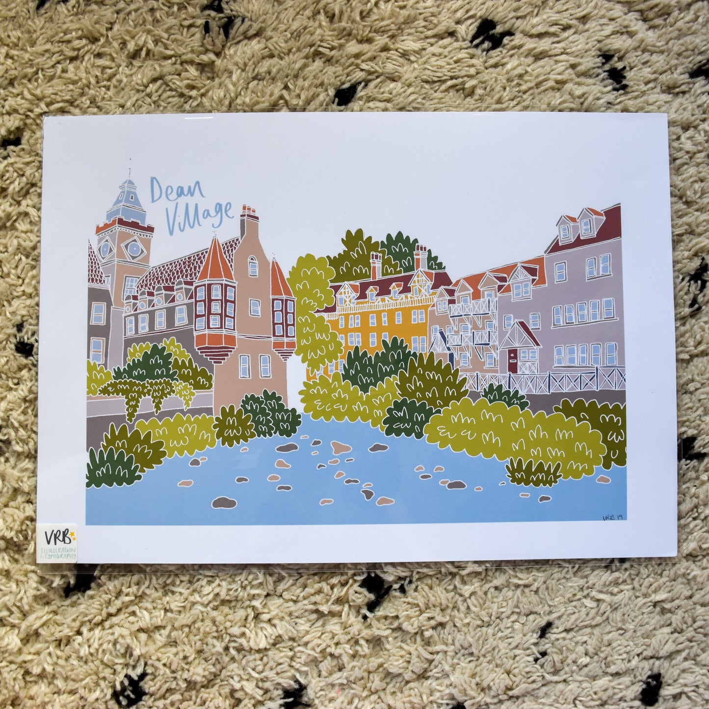 Dean Village, Edinburgh Print