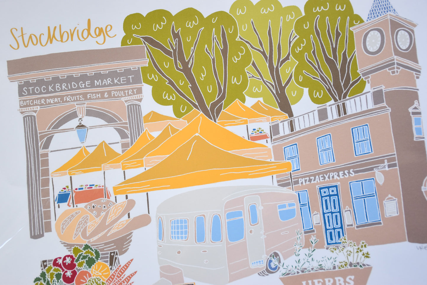 Stockbridge, Edinburgh Print