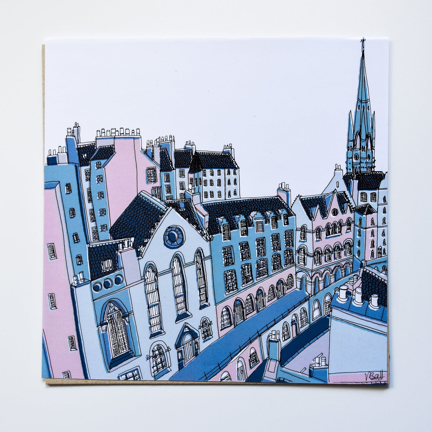 Victoria Street (Blue & Pink)