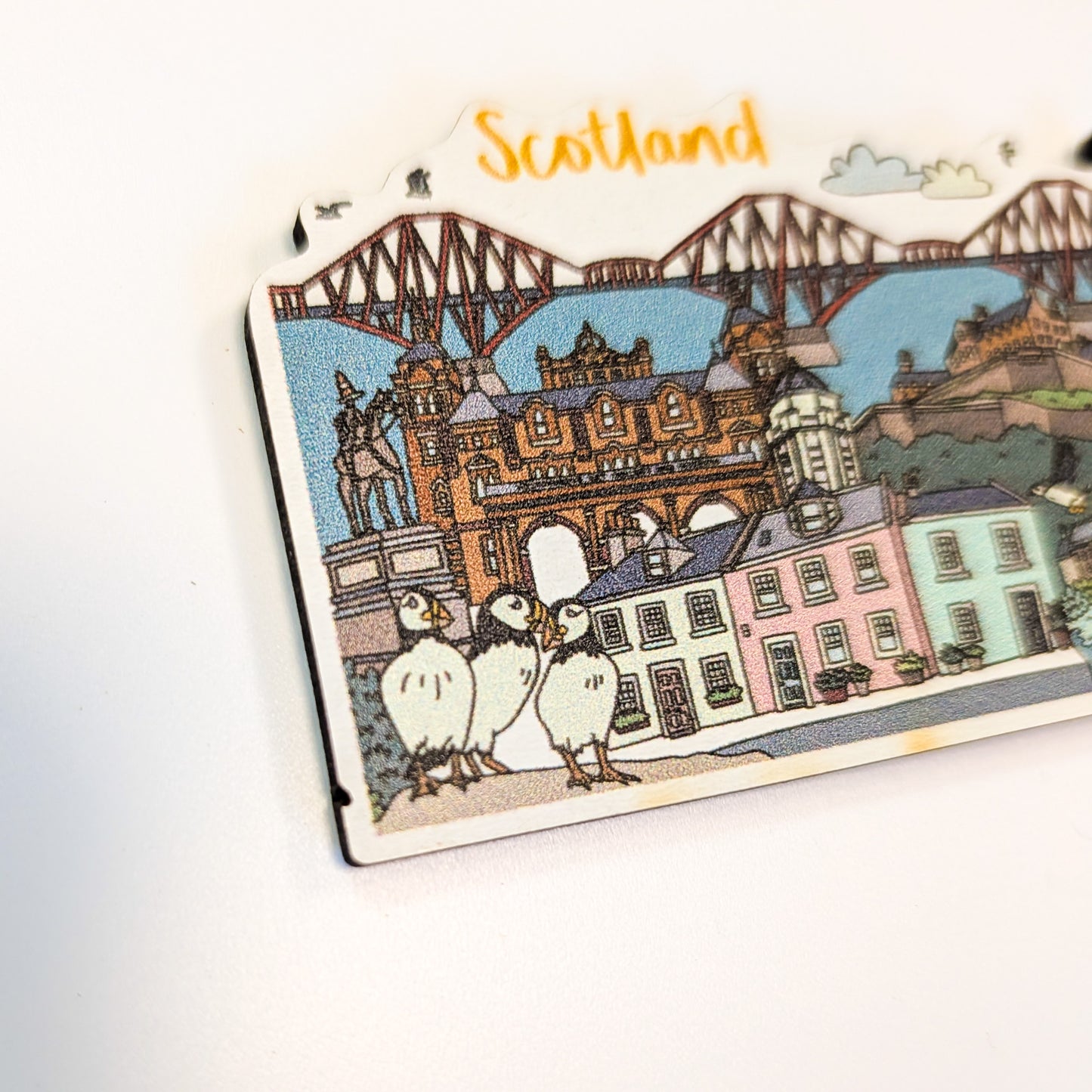 Scotland Wooden Magnet SALE