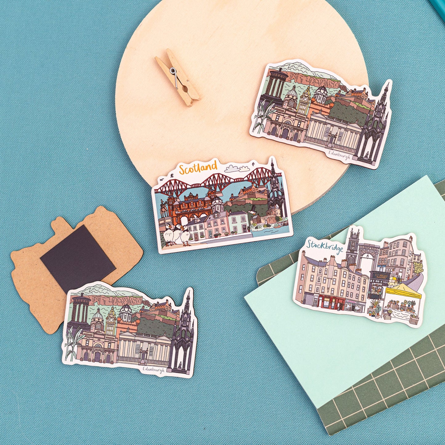 Scotland Landmarks Magnet