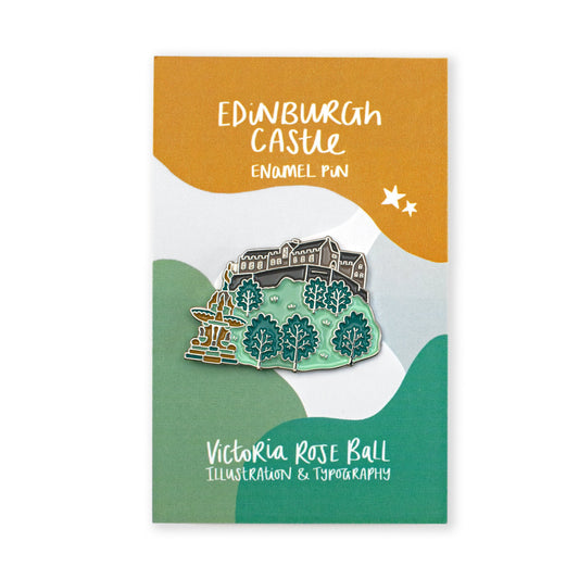 Edinburgh Castle Pin Badge