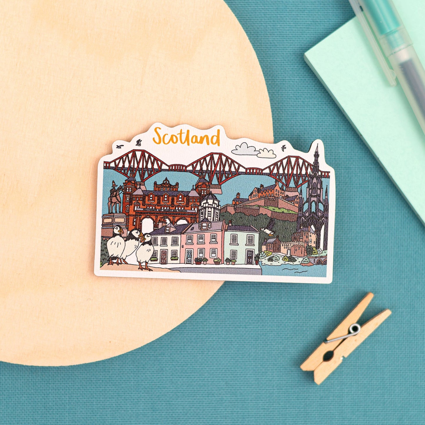 Scotland Landmarks Magnet