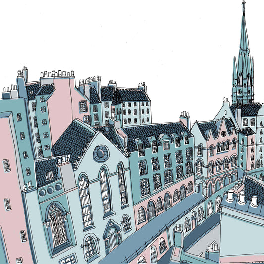 Victoria Street (Blue & Pink)