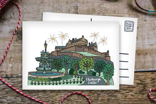 Edinburgh Castle Postcard
