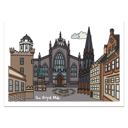 Royal Mile Edinburgh Print