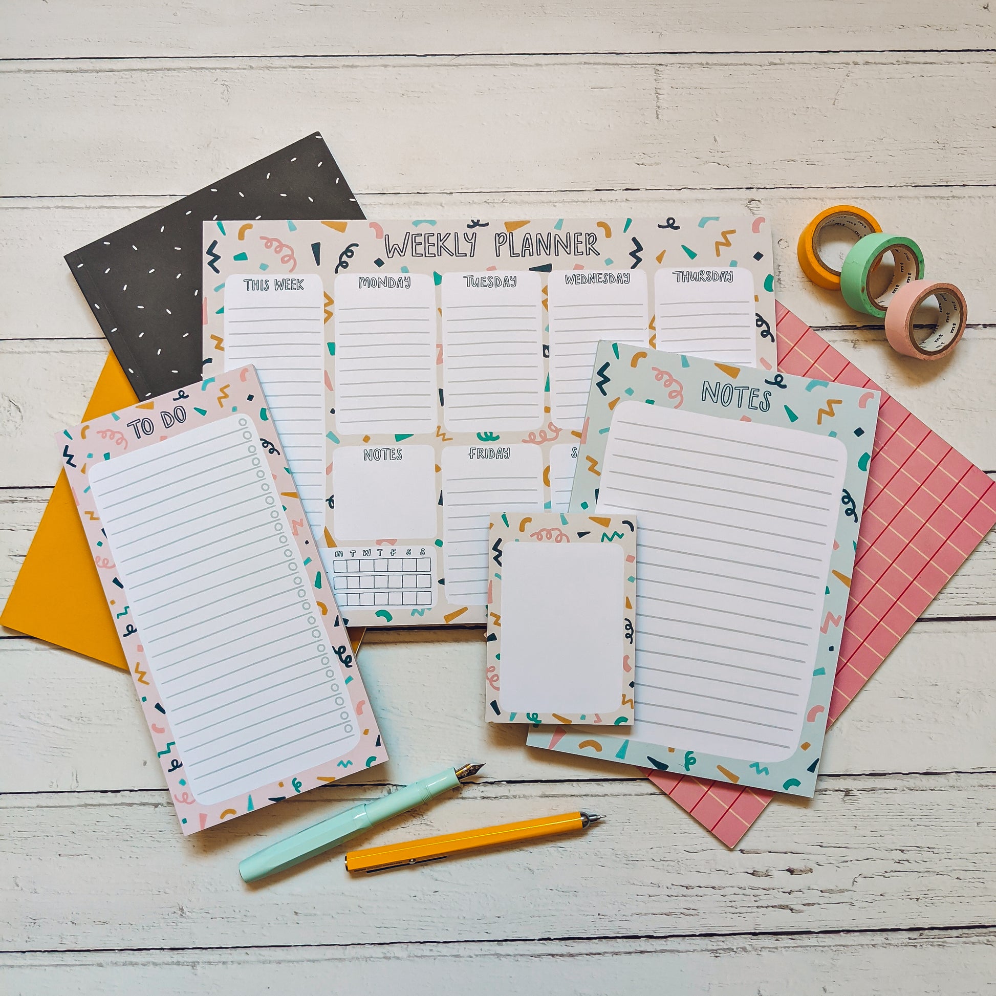 Scribbles A5 Notepad - Victoria Rose Ball