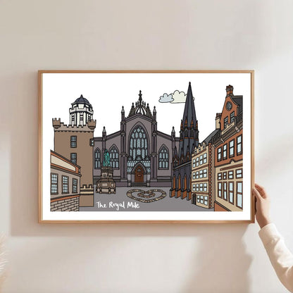 Royal Mile Edinburgh Print