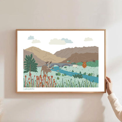 Cairngorms Wildlife Print