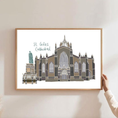 St Giles Cathedral Edinburgh Print