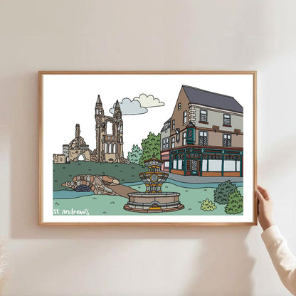 St Andrews Print