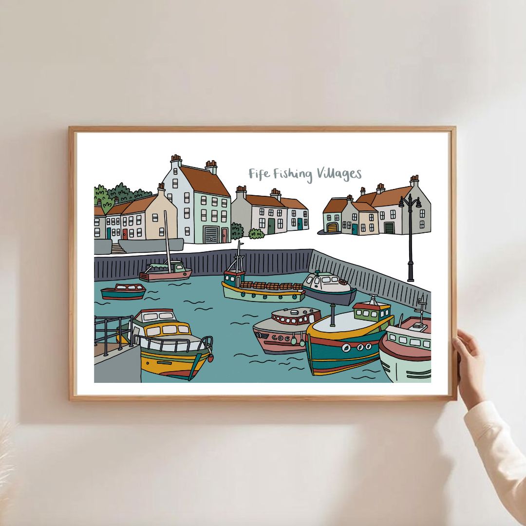 Fife Fishing Villages Print
