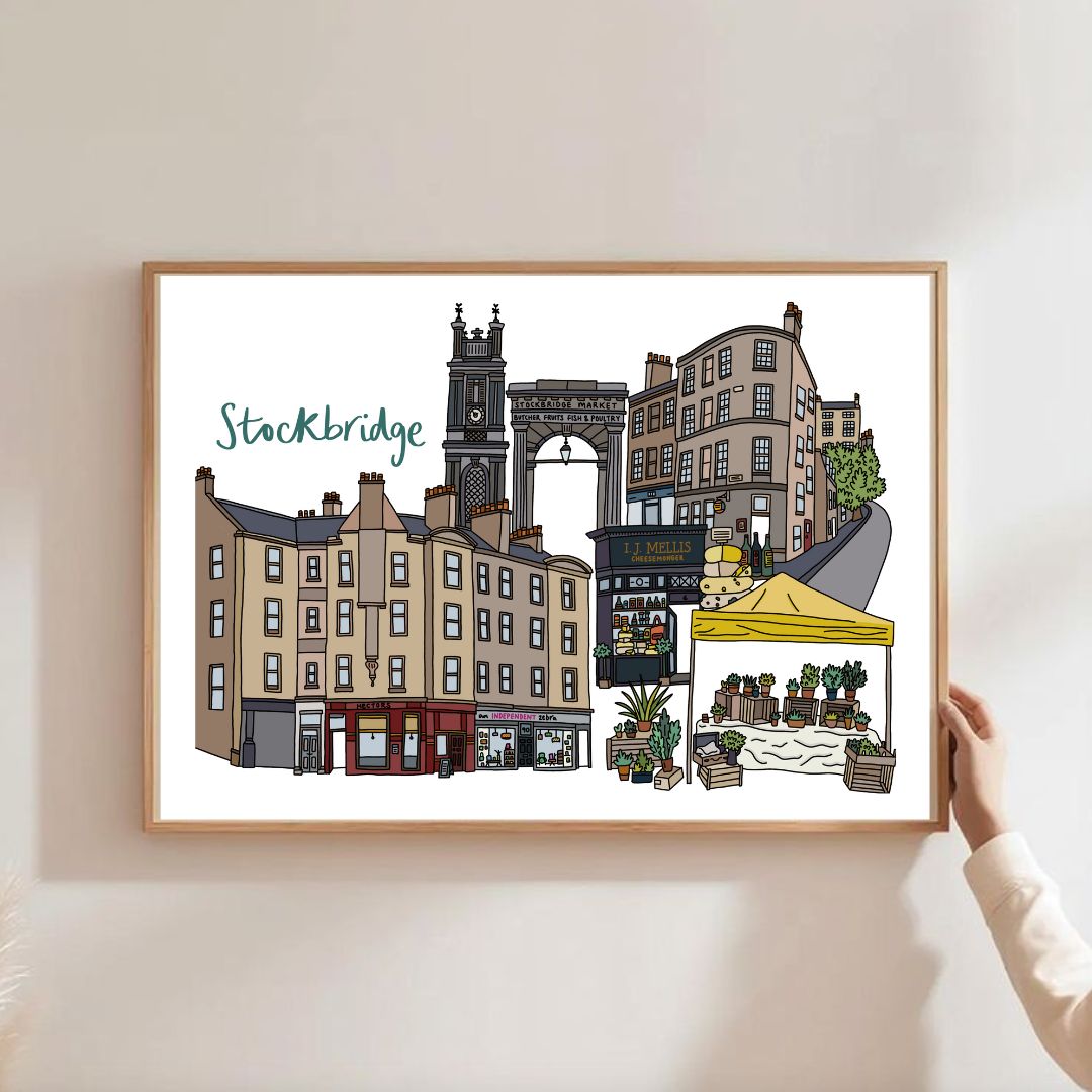 Stockbridge Edinburgh Print