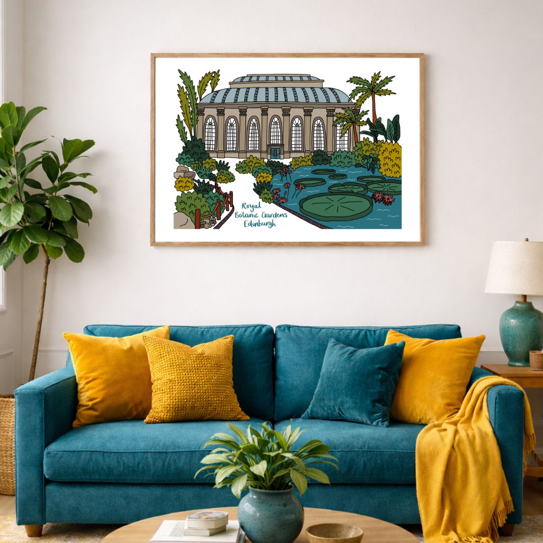 Edinburgh Botanic Gardens Print