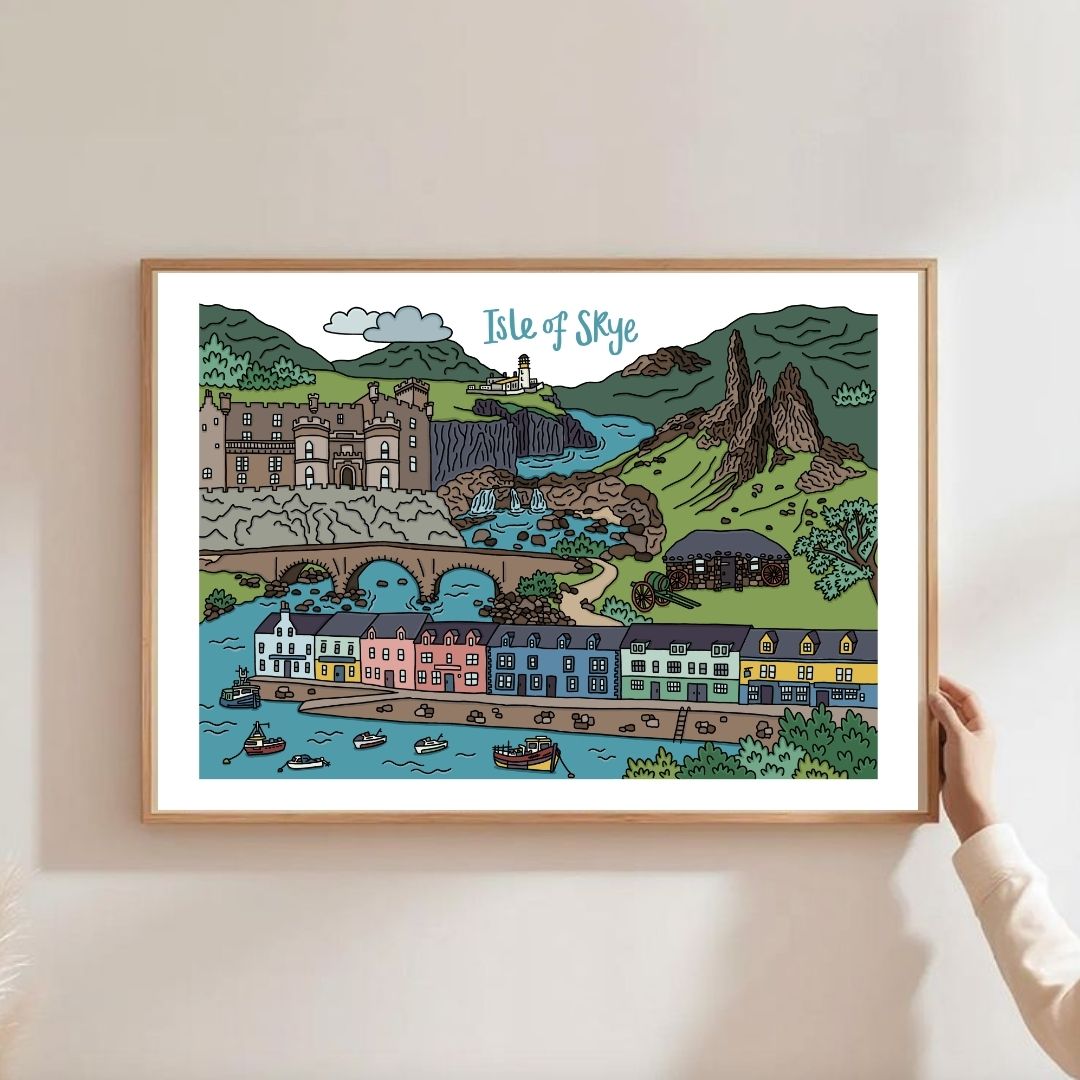 Isle of Skye Illustrated Print