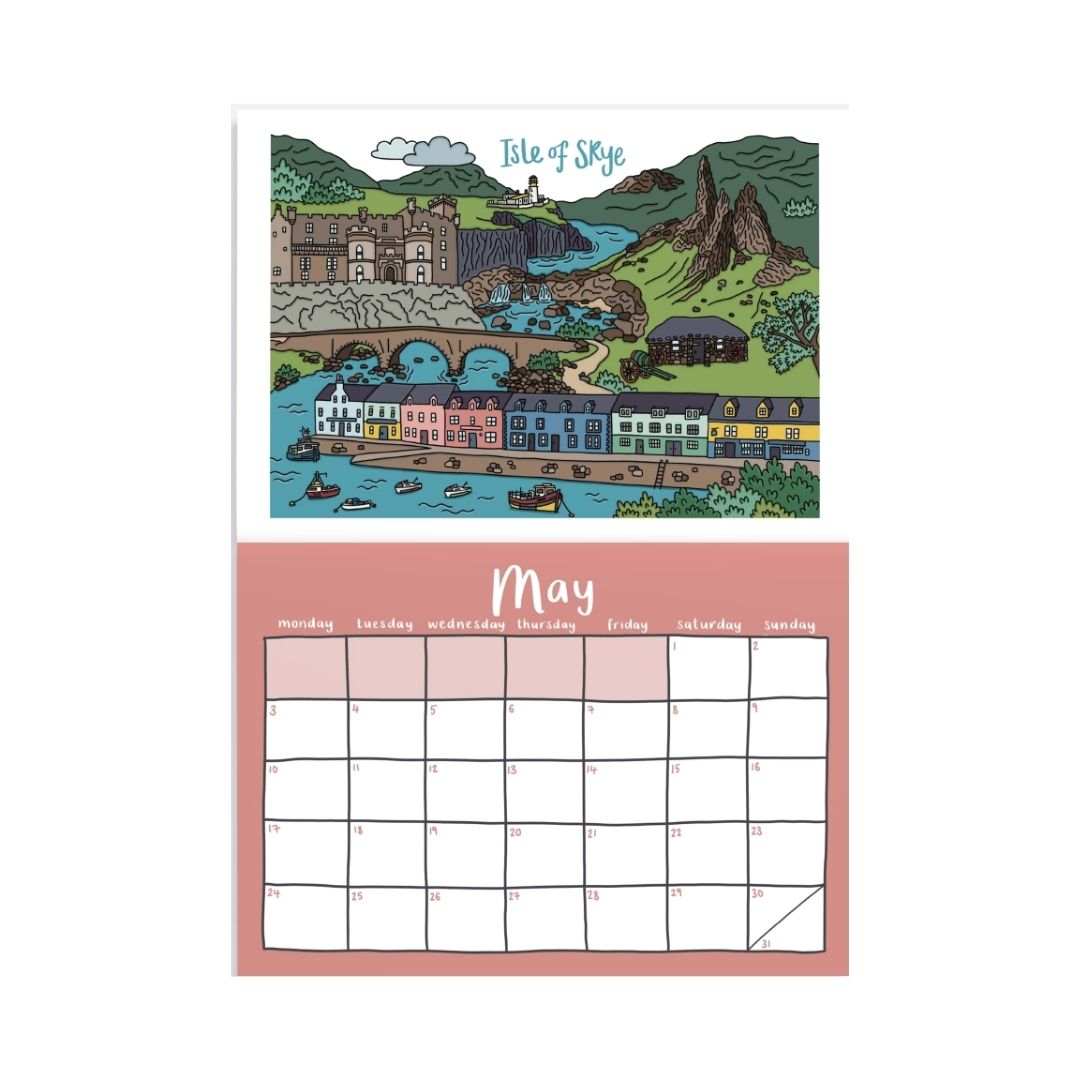 2027 Scotland Calendar Limited Edition PRE-ORDER