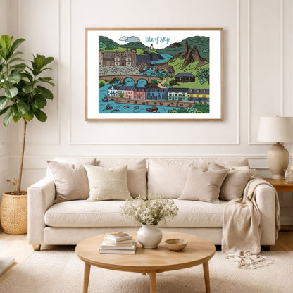Isle of Skye Illustrated Print