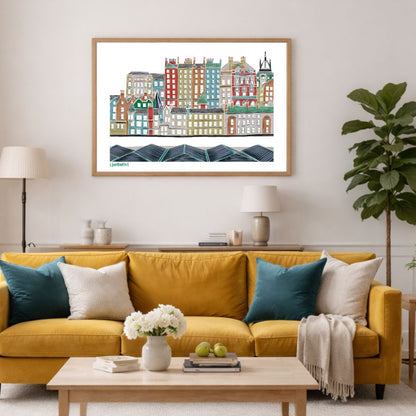Colourful Edinburgh Print