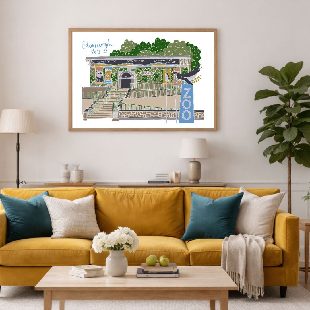 Edinburgh Zoo Print