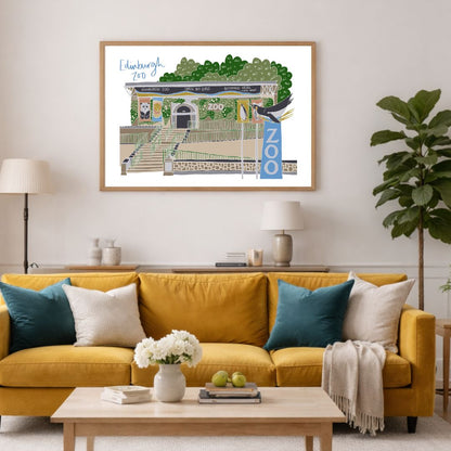 Edinburgh Zoo Print