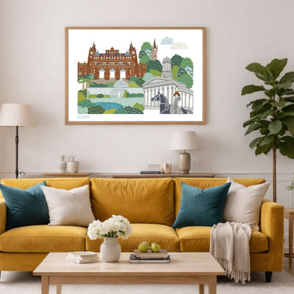 Glasgow Print