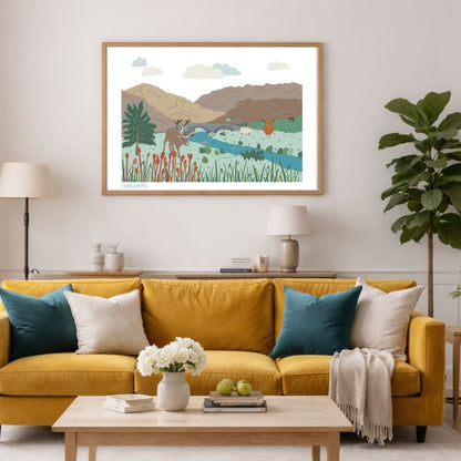 Cairngorms Wildlife Print