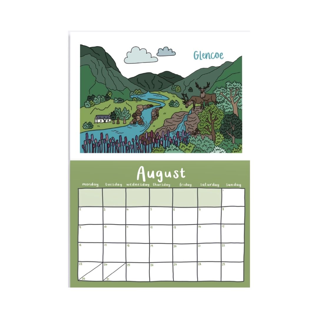 2027 Scotland Calendar Limited Edition PRE-ORDER