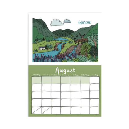 2027 Scotland Calendar Limited Edition PRE-ORDER