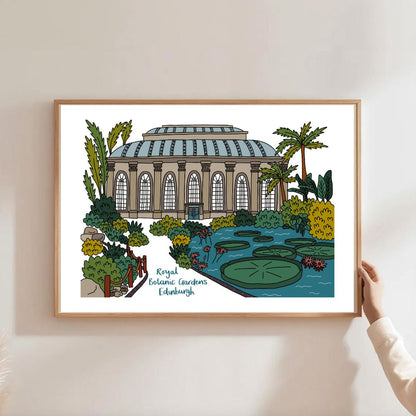 Edinburgh Botanic Gardens Print