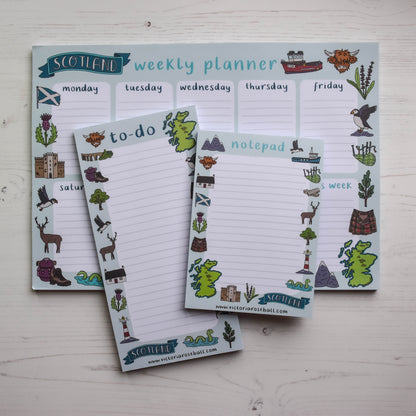 Scotland A6 Notepad