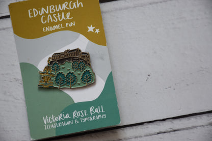 Edinburgh Castle Pin Badge