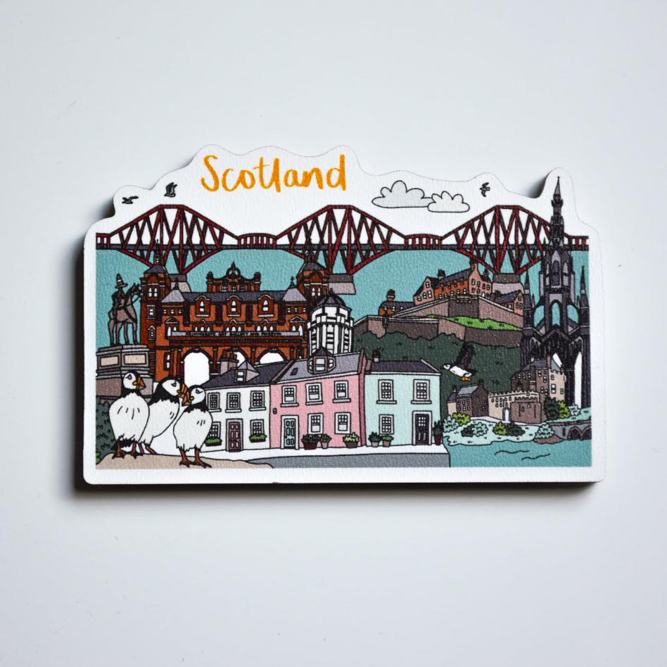 Scottish Landmarks Magnet