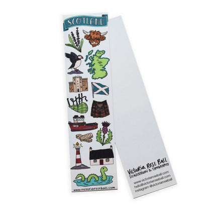 Scotland Illustrated Bookmark