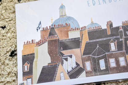 Edinburgh Skyline Print