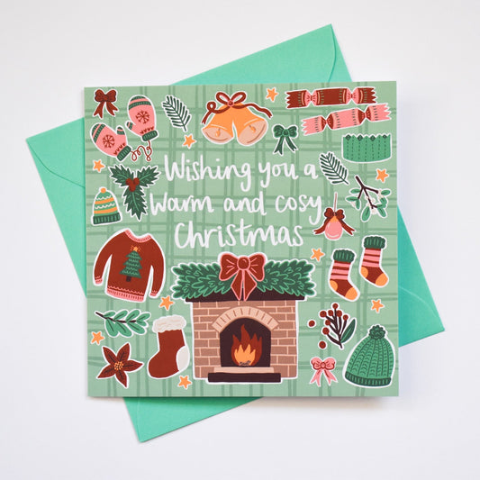 Warm and Cosy Christmas Card