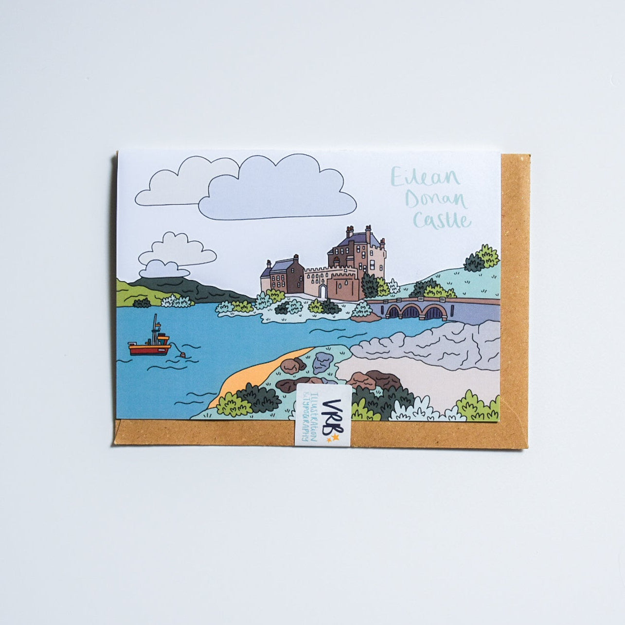 Eilean Donan Castle Scotland Card