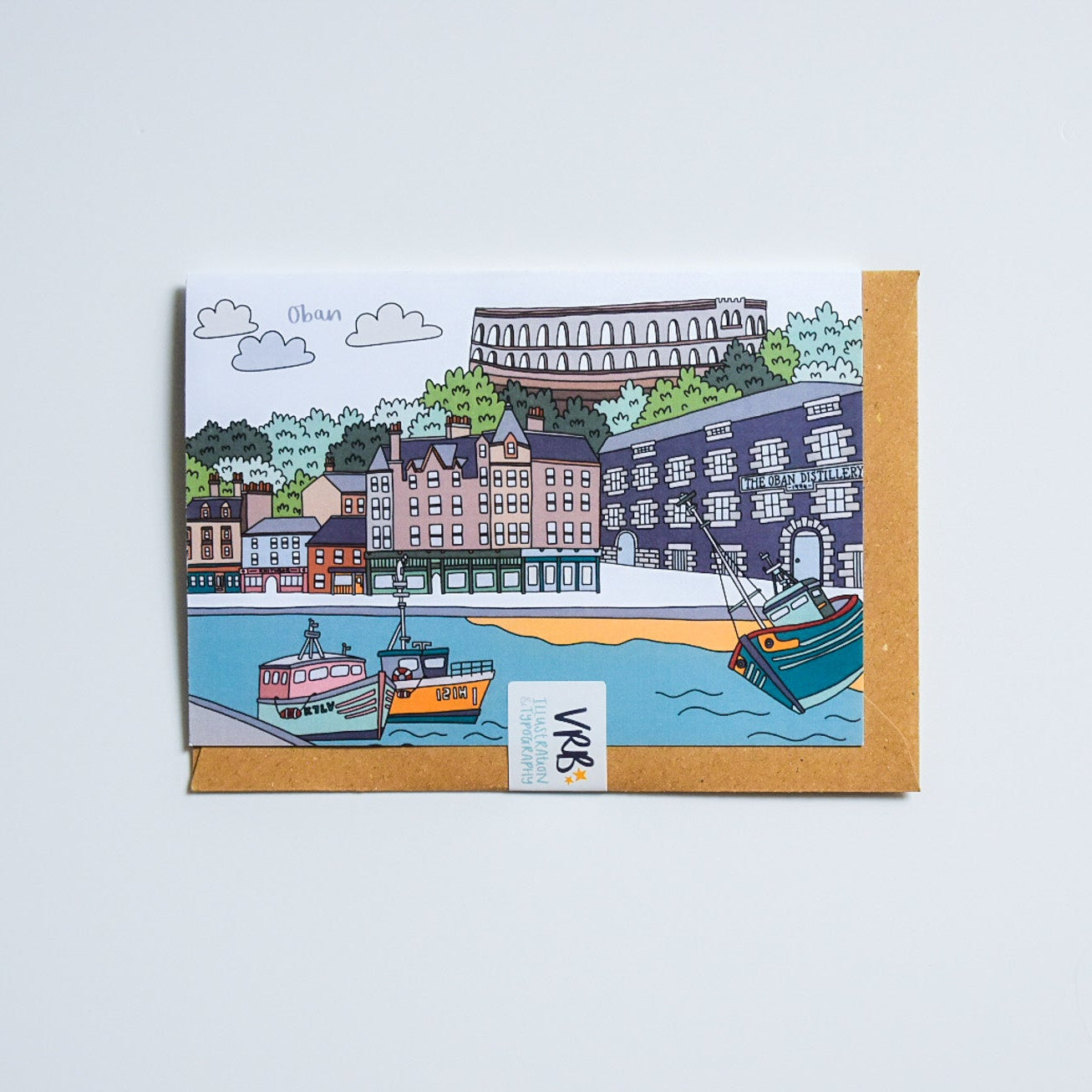 Oban Scotland Card
