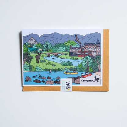 Cairngorms Scotland Card