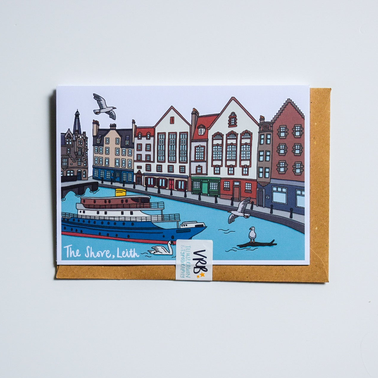 The Shore Leith Edinburgh Card